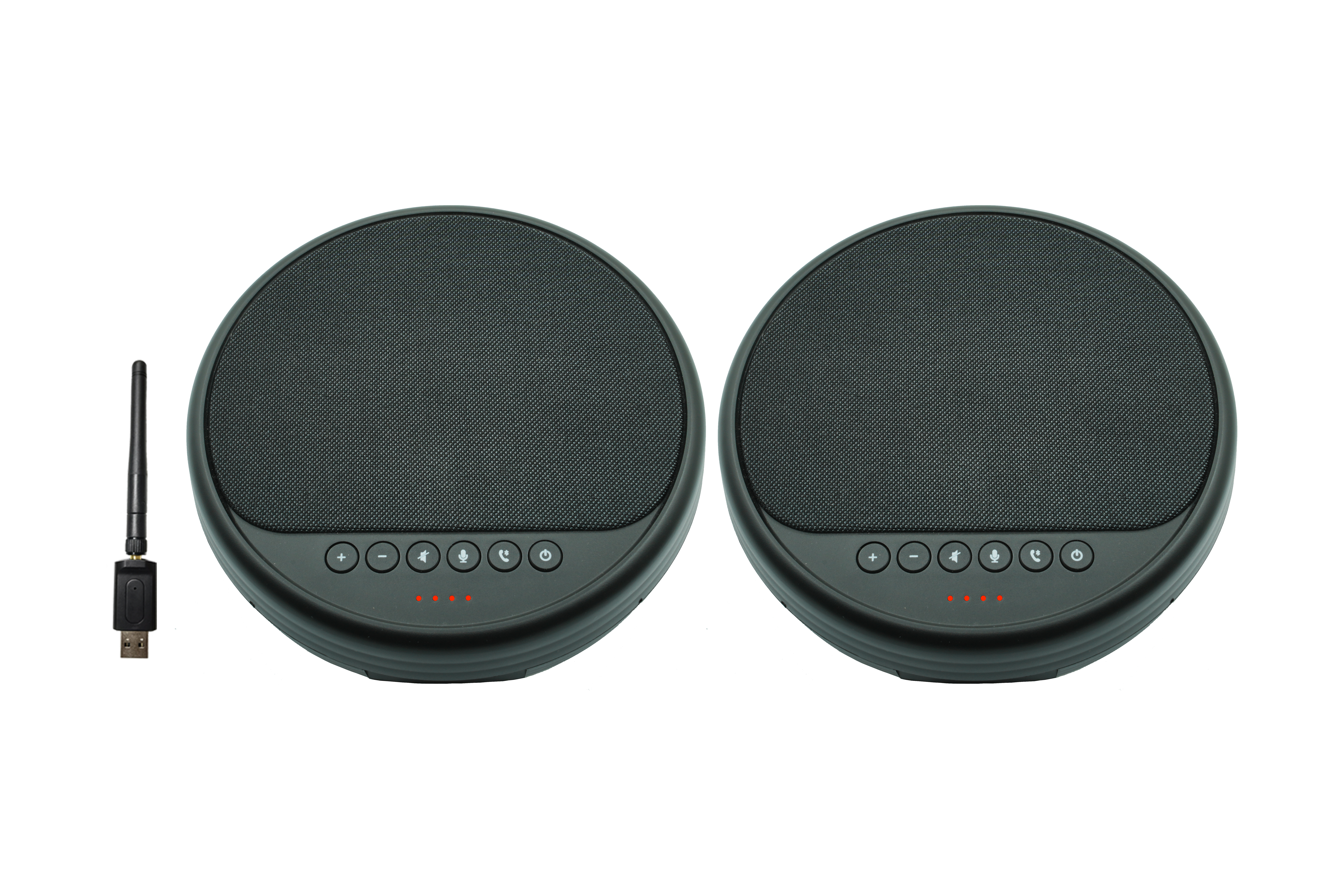 Omnidirectional Conference Speakerphone with Wireless Cascade, DSP & 15m Range