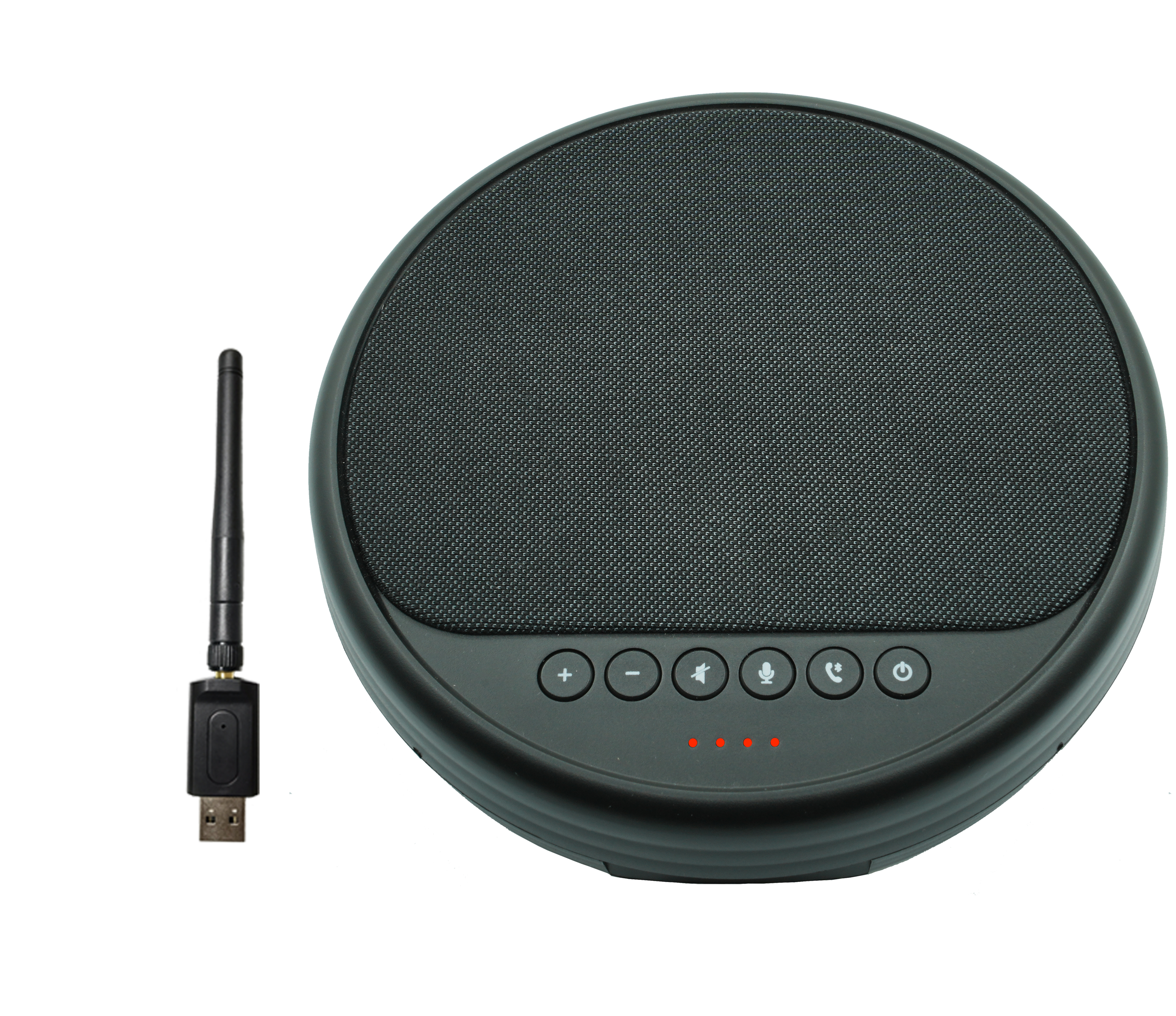 Omnidirectional Conference Speakerphone with 2.4G Wireless, USB, 5m Pickup | OEM